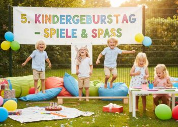 Spiele zum Kindergeburtstag 5 Jahre