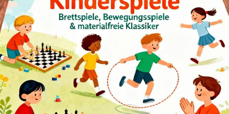 Beliebte und bekannte Kinderspiele im Überblick