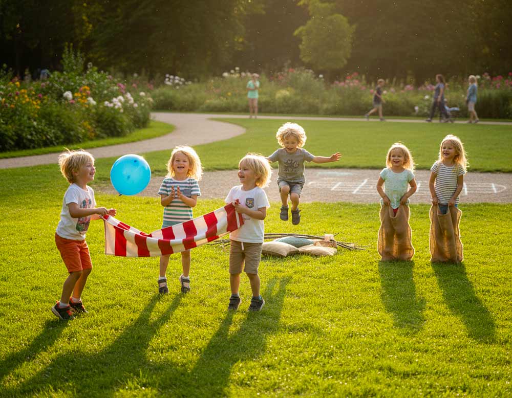 Bewegungsreiche Outdoor-Spiele für 5-Jährige Bewegungsreiche Outdoor-Spiele für 5-Jährige