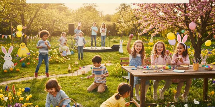 Spiele zu Ostern für Kinder – Ideen für drinnen und draußen
