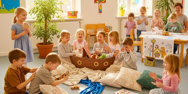 Spiele für den Kindergottesdienst