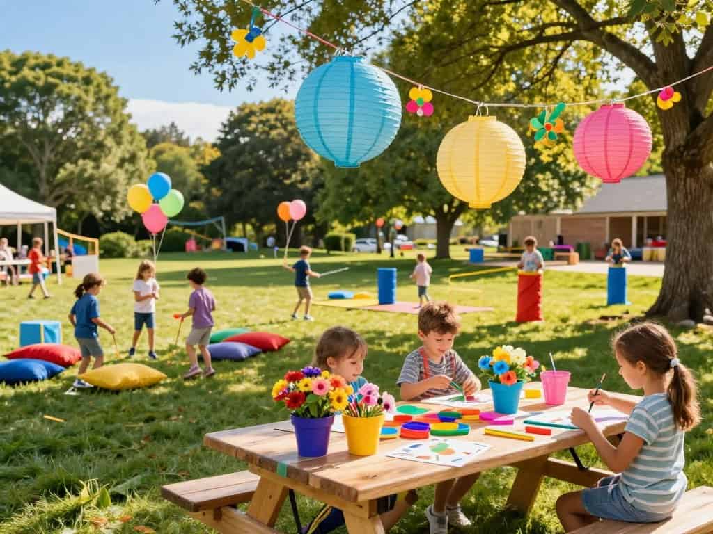 Bastelideen Dekoration Sommerfest