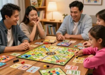 Brett-Kinderspiele als Lernhilfe