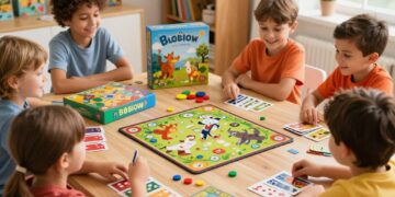 Brett- und Kartenspiele für Kinder