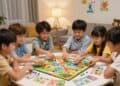 Brettspielen für Kinder