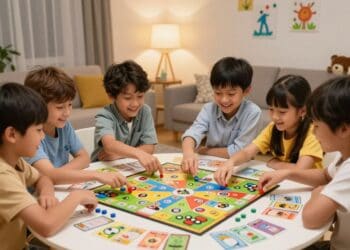 Brettspielen für Kinder