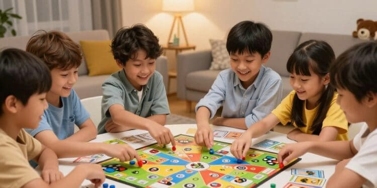 Brettspielen für Kinder