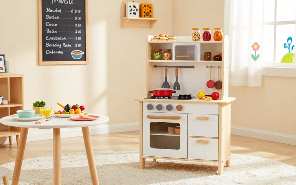 Kinderküche Ausstattung für das Spielzimmer