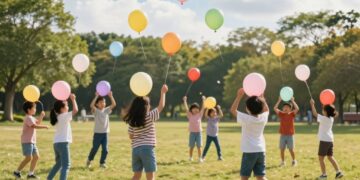 Luftballon-Spiel