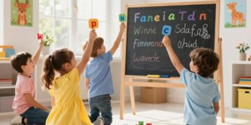 Namen lernen Spiel mit Kindern