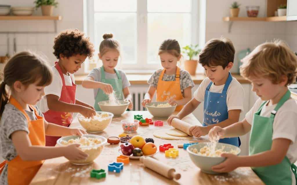 Pädagogik beim Backen mit Kindern in der Spielküche
