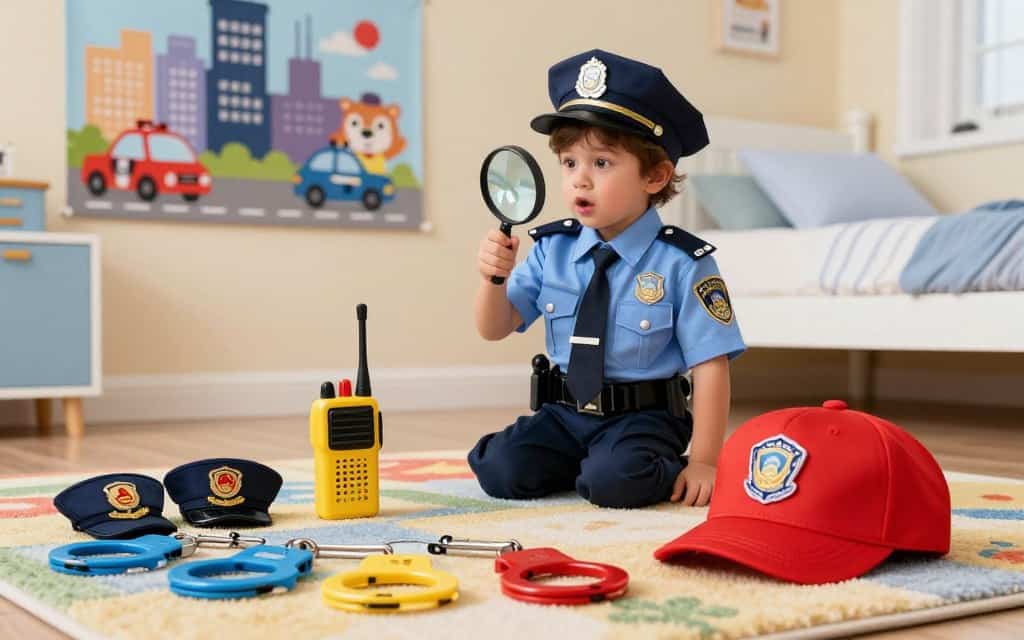 Polizei Ausrüstung für Kinder