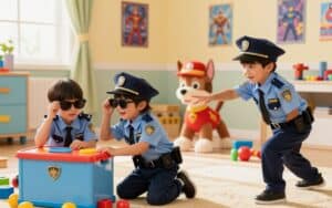 Mehr über den Artikel erfahren Polizei-Spiel für Kinder – Aufregende fiktive Verbrecherjagd im Kinderzimmer