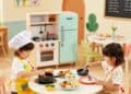 Rollenspiel in Kinderküche