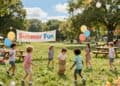Spiele für das Sommerfest für Kinder