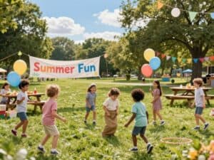 Mehr über den Artikel erfahren Spiele für das Sommerfest für Kinder – Tolle Ideen für draußen