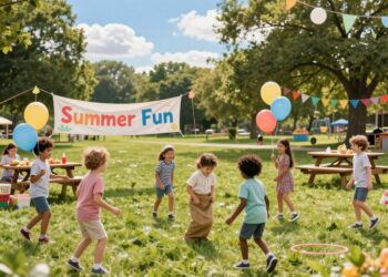 Spiele für das Sommerfest für Kinder