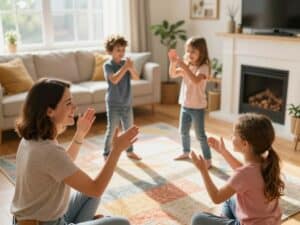 Mehr über den Artikel erfahren Spiele für die Familie ganz ohne Material – Kreative Zeit für zwischendurch