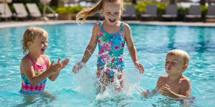 Spiele im Wasser ohne Material