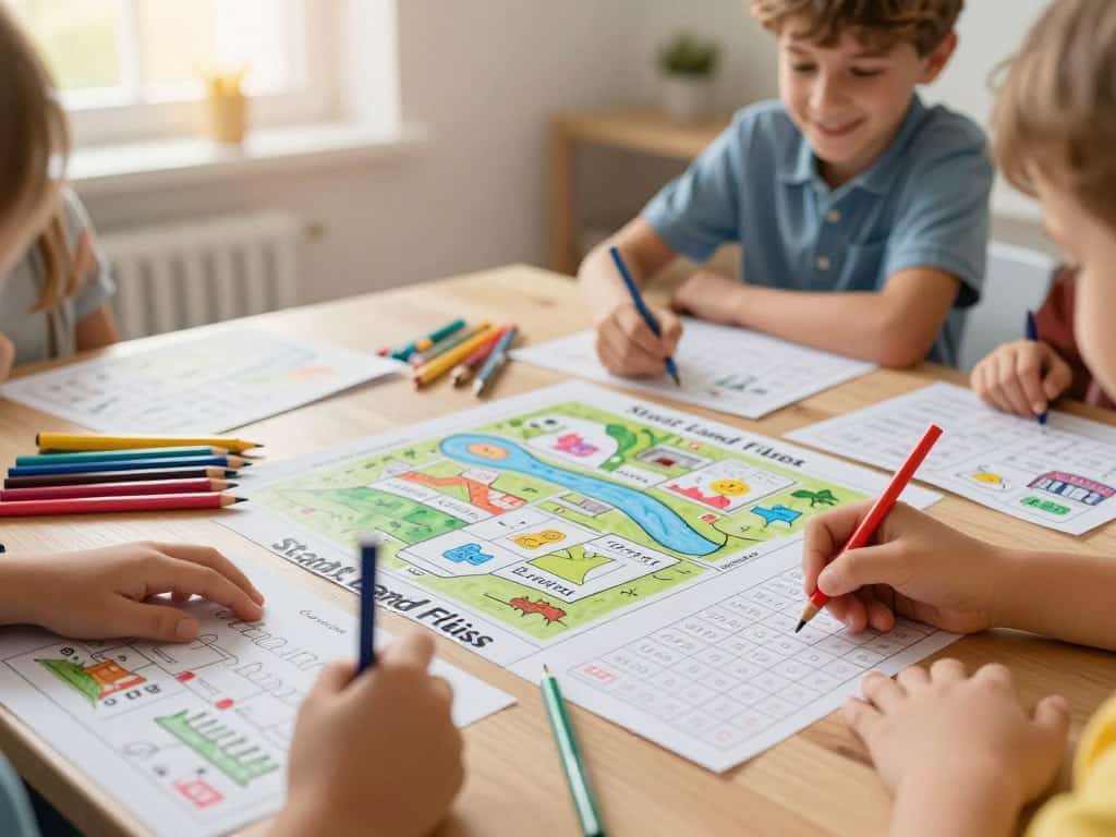 Spielprinzip und Regeln Stadt Land Fluss