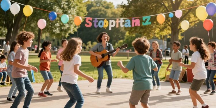 Stopptanz mit Musik