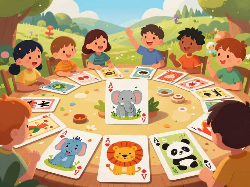 Tierische und bunte Kartenwelten Design