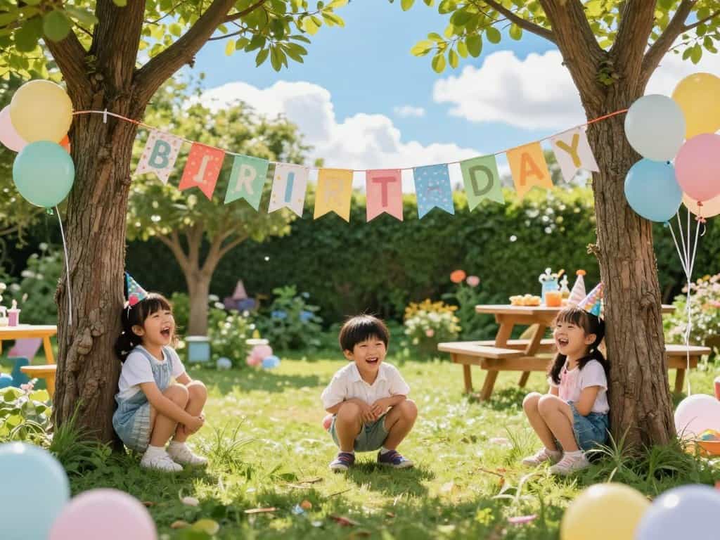 Verstecken Kindergeburtstag