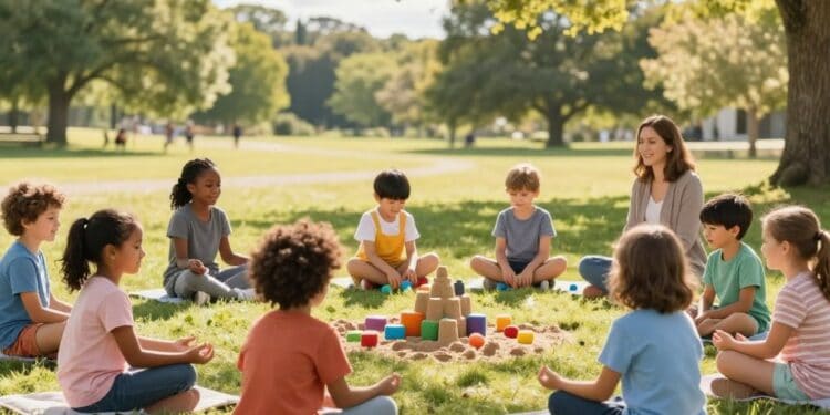 Entspannungspiele mit Kindern