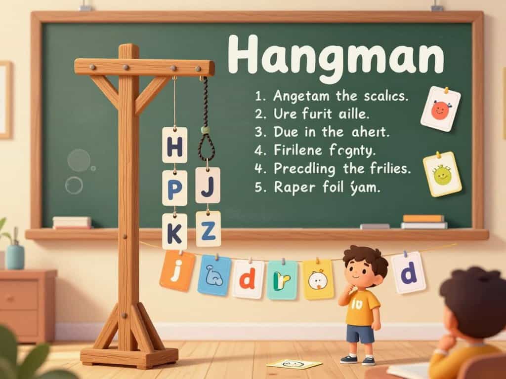 Galgenmännchen Spielregeln