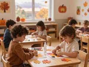 Mehr über den Artikel erfahren Herbstspiele für den Kindergarten – Kreativer Spaß für drinnen an grauen Tagen