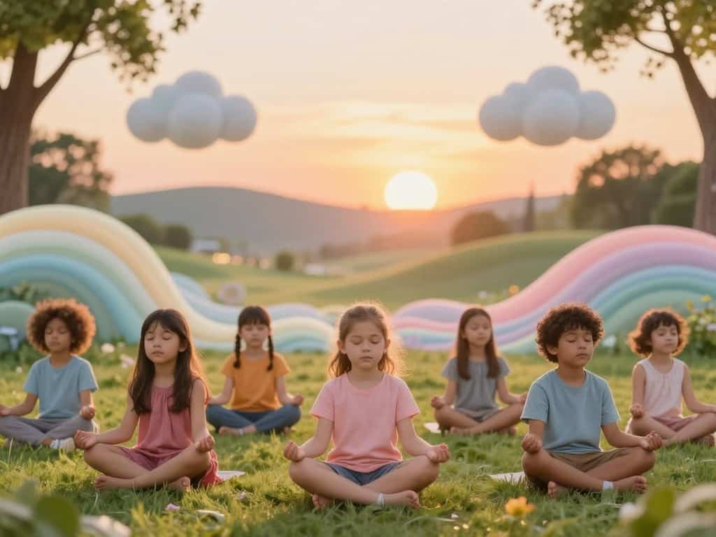 Körperreise und Achtsamkeit für Kinder