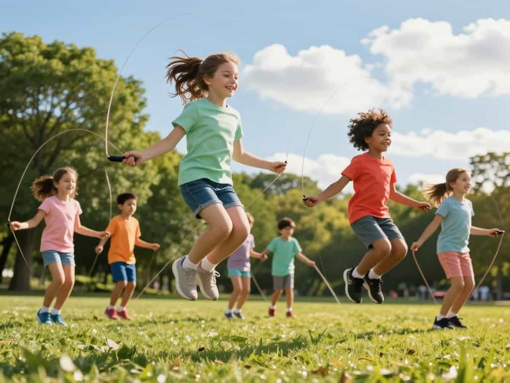 Sicherheitstipps beim Seilhüpfen für Kinder