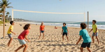 Beach‑Volleyball für Kinder