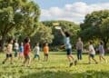 Frisbee werfen