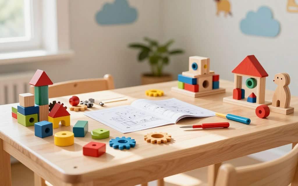 Holzspielzeug und Konstruktionsspielzeug – Werkstatt Rollenspiel