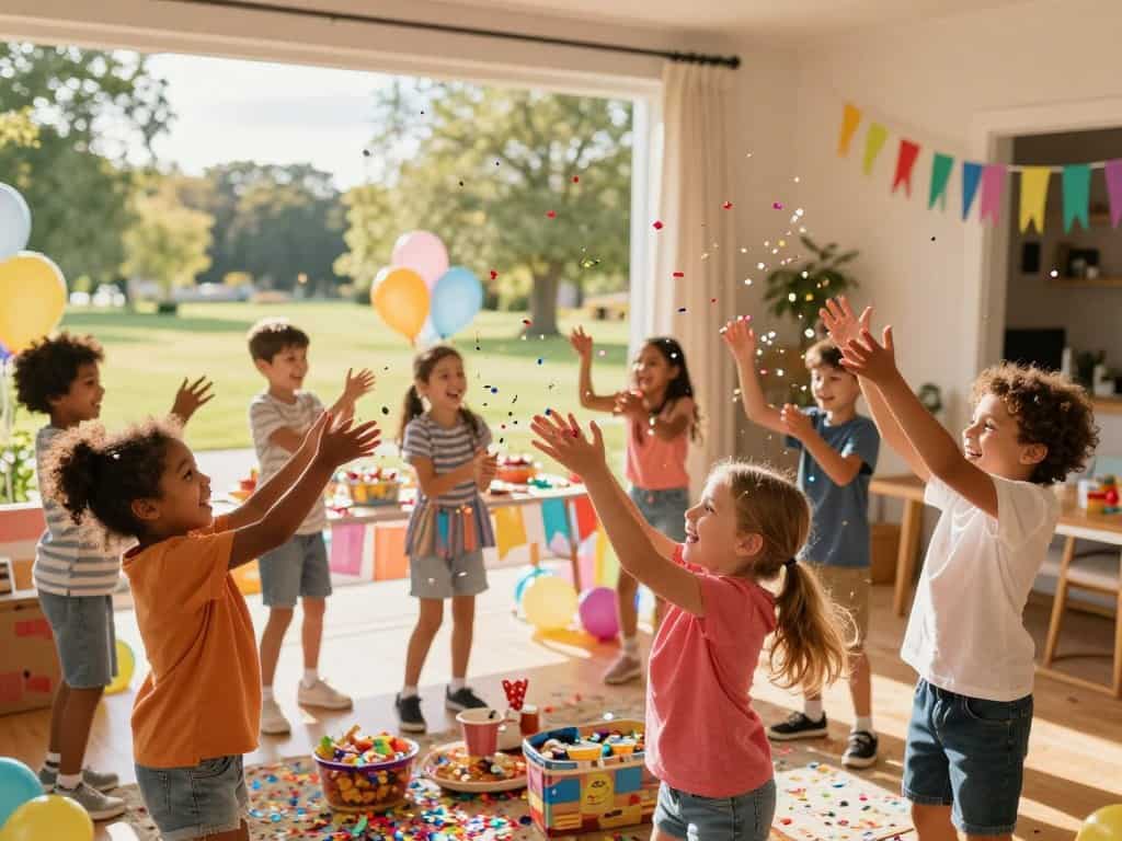Konfetti Spiele Indoor Outdoor