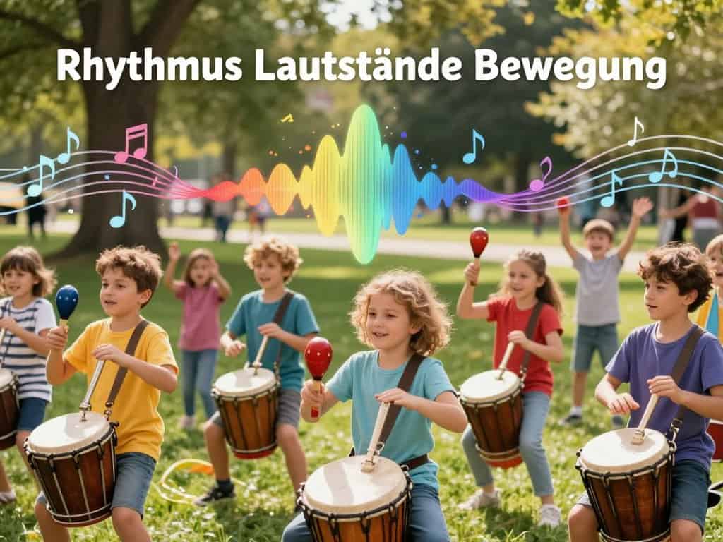 Rhythmusspiele und Klangexperimente für Kinder in der Gruppe