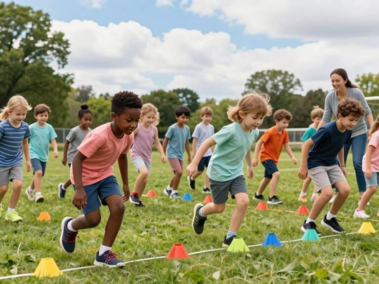 Mehr über den Artikel erfahren Schlangenlauf – Spielvarianten, Regeln und Aufbau-Ideen für Kinder