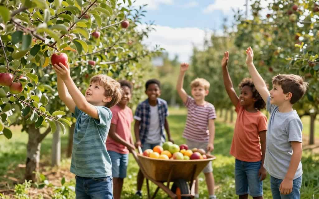 Erster Obstgarten – kooperatives Spiel für Kleinkinder ab 2 Jahren