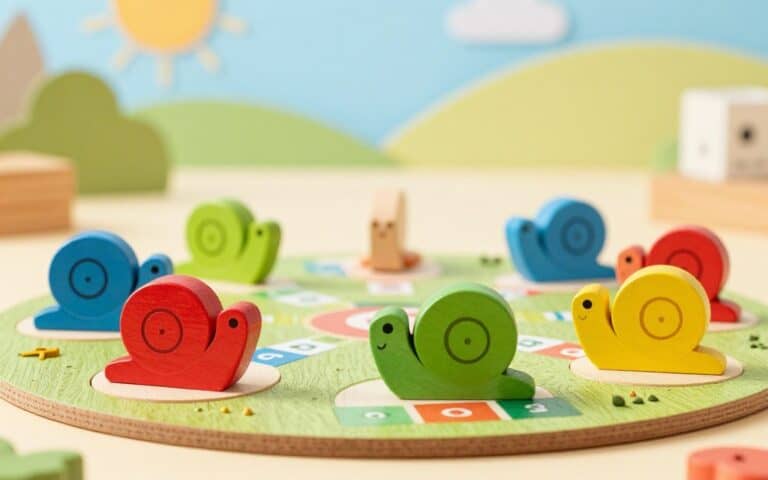 Mehr über den Artikel erfahren Tempo, kleine Schnecke! – Spielregeln, Varianten und Tipps für Kinder ab 3 Jahren