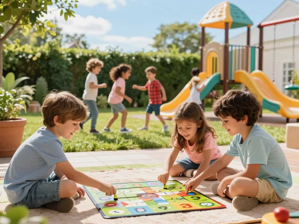 Kreative Kinderspiele für drinnen und draußen – Altersgerechte Ideen