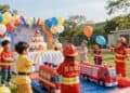 Feuerwehrspiele für Kindergeburtstag