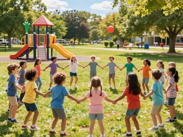 Mehr über den Artikel erfahren Kreisspiele für Kinder – Klassiker, Bewegungsspiele und Tipps für alle Altersgruppen