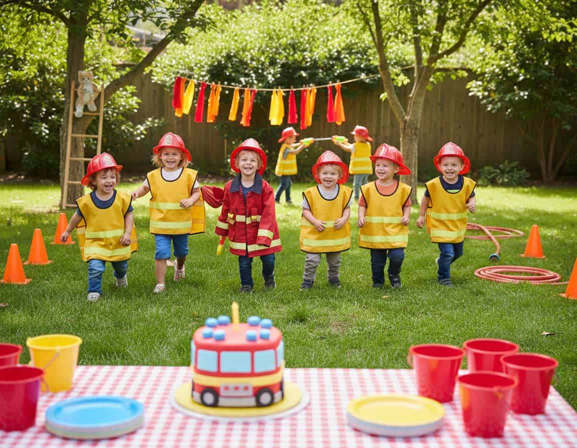 Feuerwehrspiele für den Kindergeburtstag Feuerwehrspiele für den Kindergeburtstag