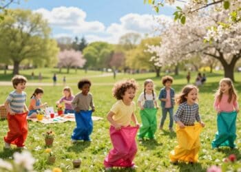Frühlingsspiele für Kinder