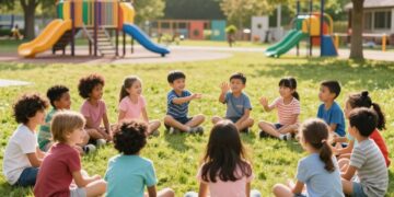 Kennenlernspiele mit Kindern