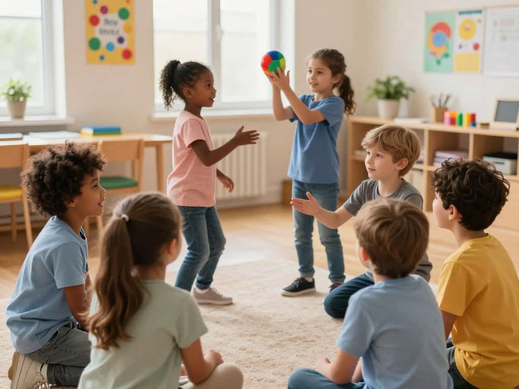 Kommunikationsspiele für Kinder zur Förderung des Teamgeists