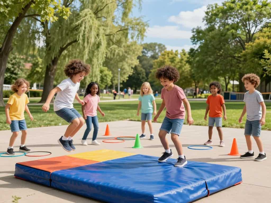 Kreative Bewegungsspiele für Kinder
