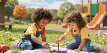 Spiele mit Farben für Kinder